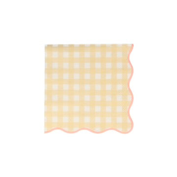 Meri Meri Gingham Small Napkins