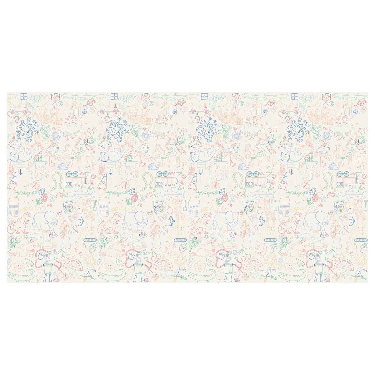 Meri Meri Colour In Tablecloth