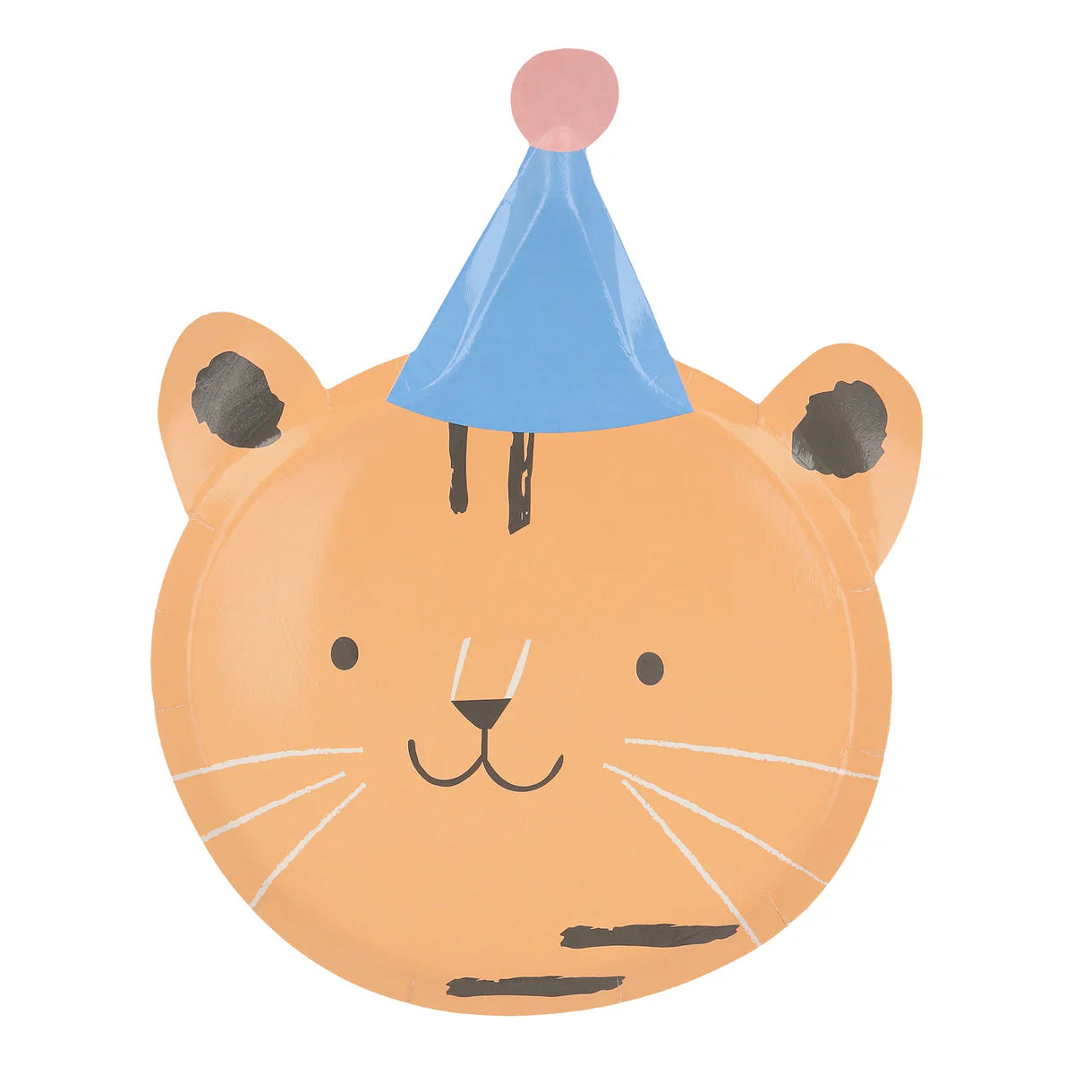 Meri Meri Animal Parade Die Cut plates (x8)