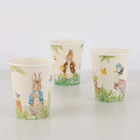 Peter Rabbit & Friends Cups (x8)