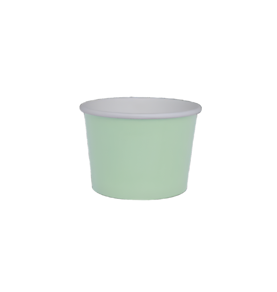 Gelato Cup Mint Green - x10
