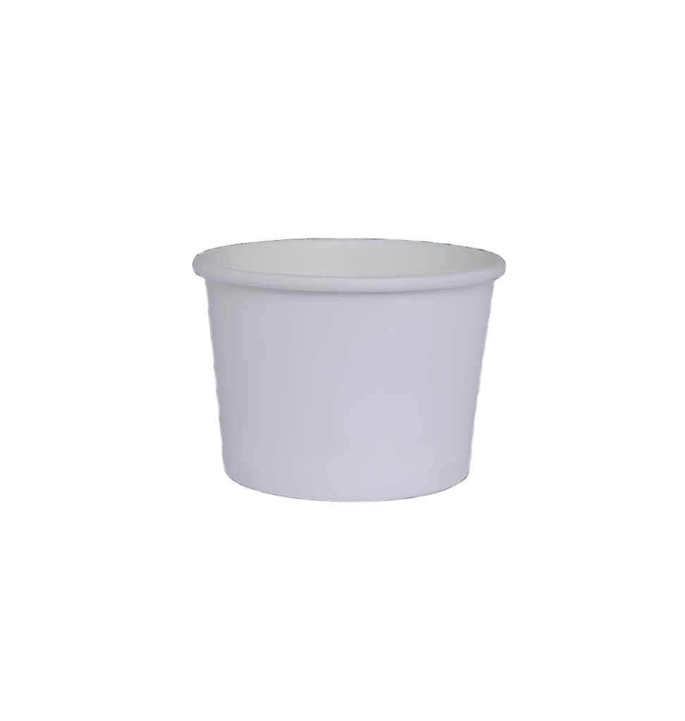 Gelato Cup White - x10