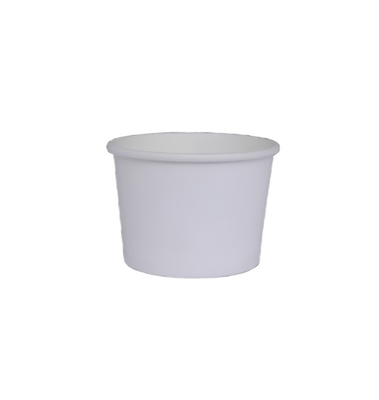 Gelato Cup White - x10