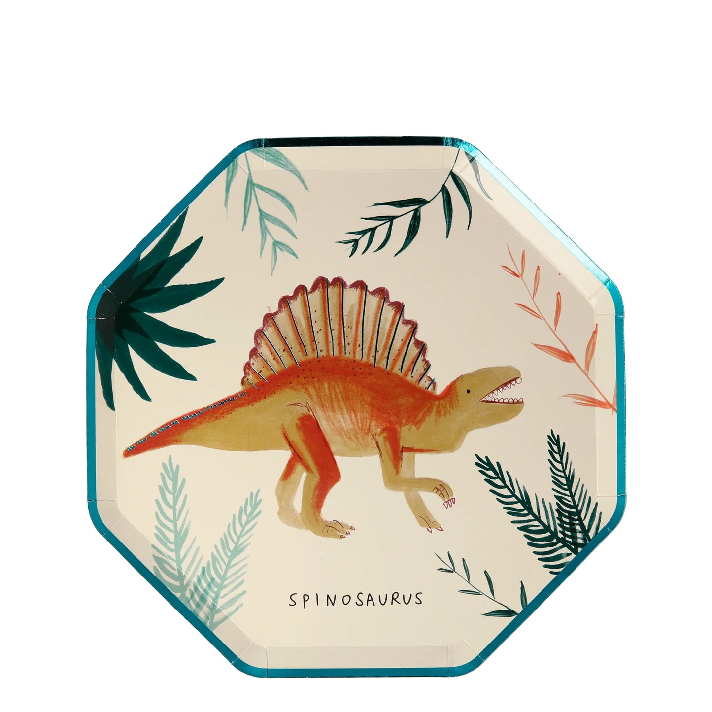 Meri Meri Dinosaur Kingdom Dinner Plates (x 8)