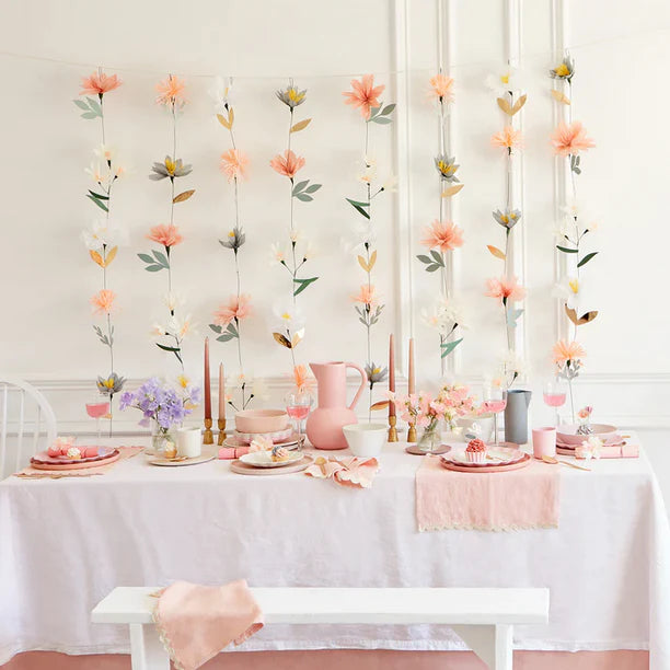 Meri Meri Pastel Flower Wall
