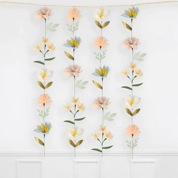 Meri Meri Pastel Flower Wall