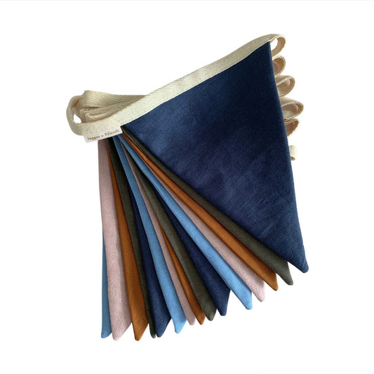 Carmilla Party Garland - Muted Rainbow