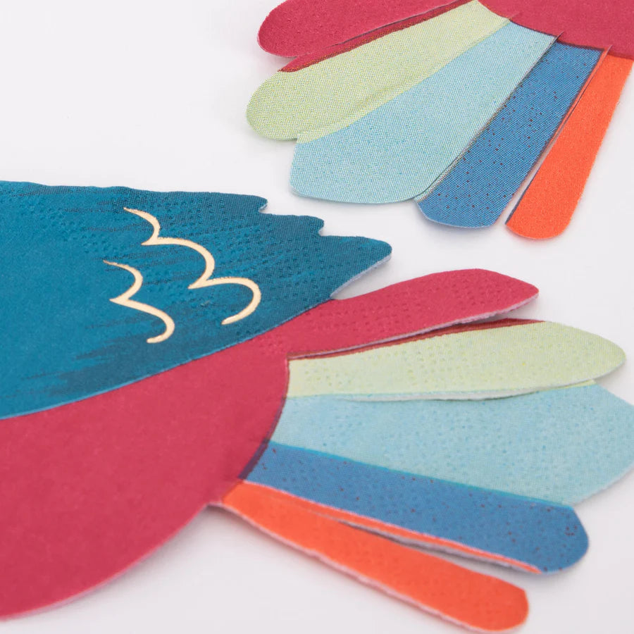 Meri Meri Parrot Party Napkins (x16)
