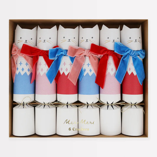 Meri Meri Velvet Bow Cat Crackers