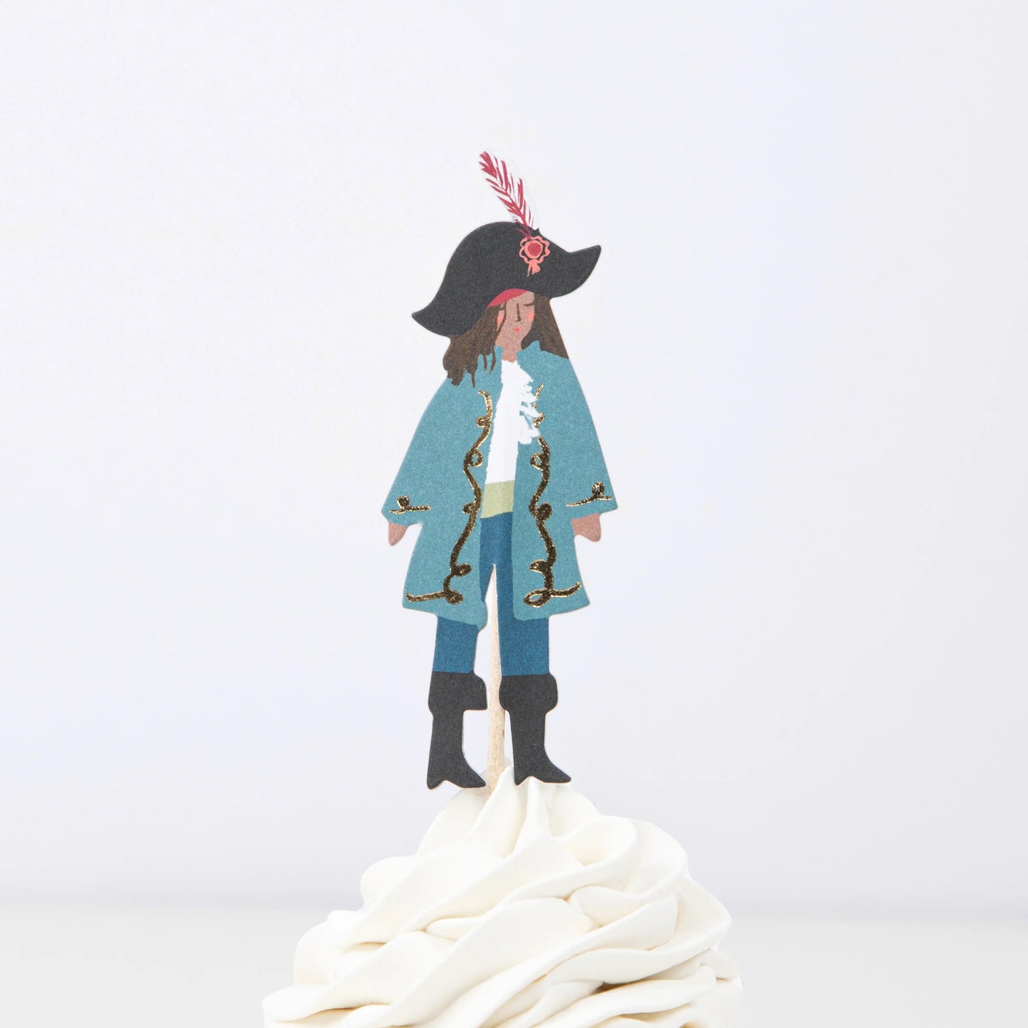 Meri Meri Pirate Ship Cupcake Kit (x 24 toppers)