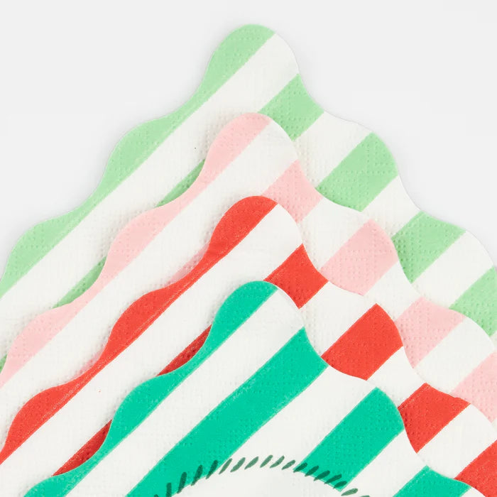 Meri Meri Striped Napkin Small