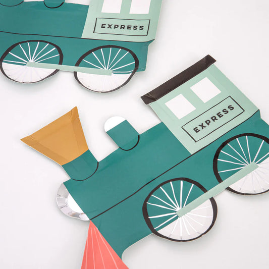 Meri Meri Train Plates x (8)