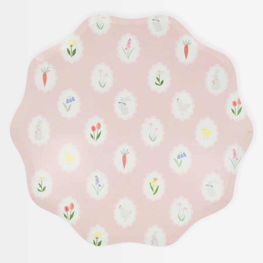 Meri Meri Easter Cameo Dinner Plates (x8)