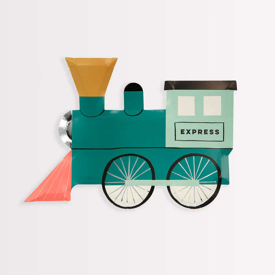 Meri Meri Train Plates x (8)