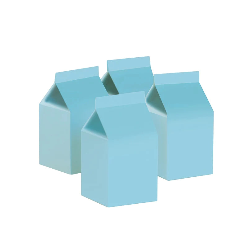 Pastel Blue Milk Carton x10