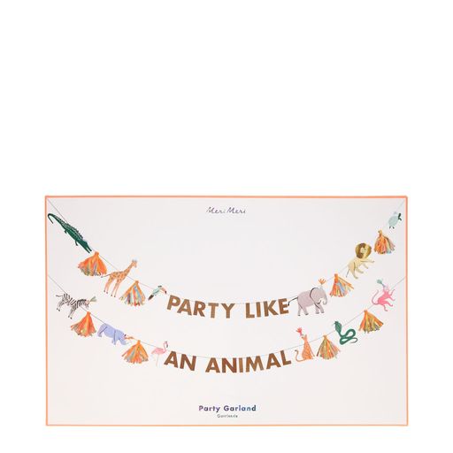 Meri Meri Safari Animal Large Garland