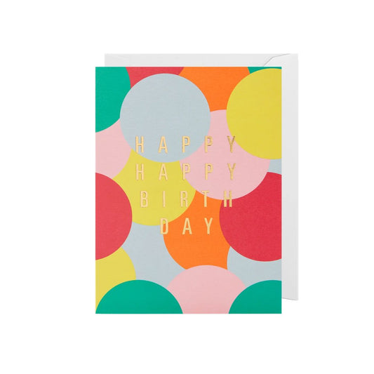 Happy Happy Birthday Card