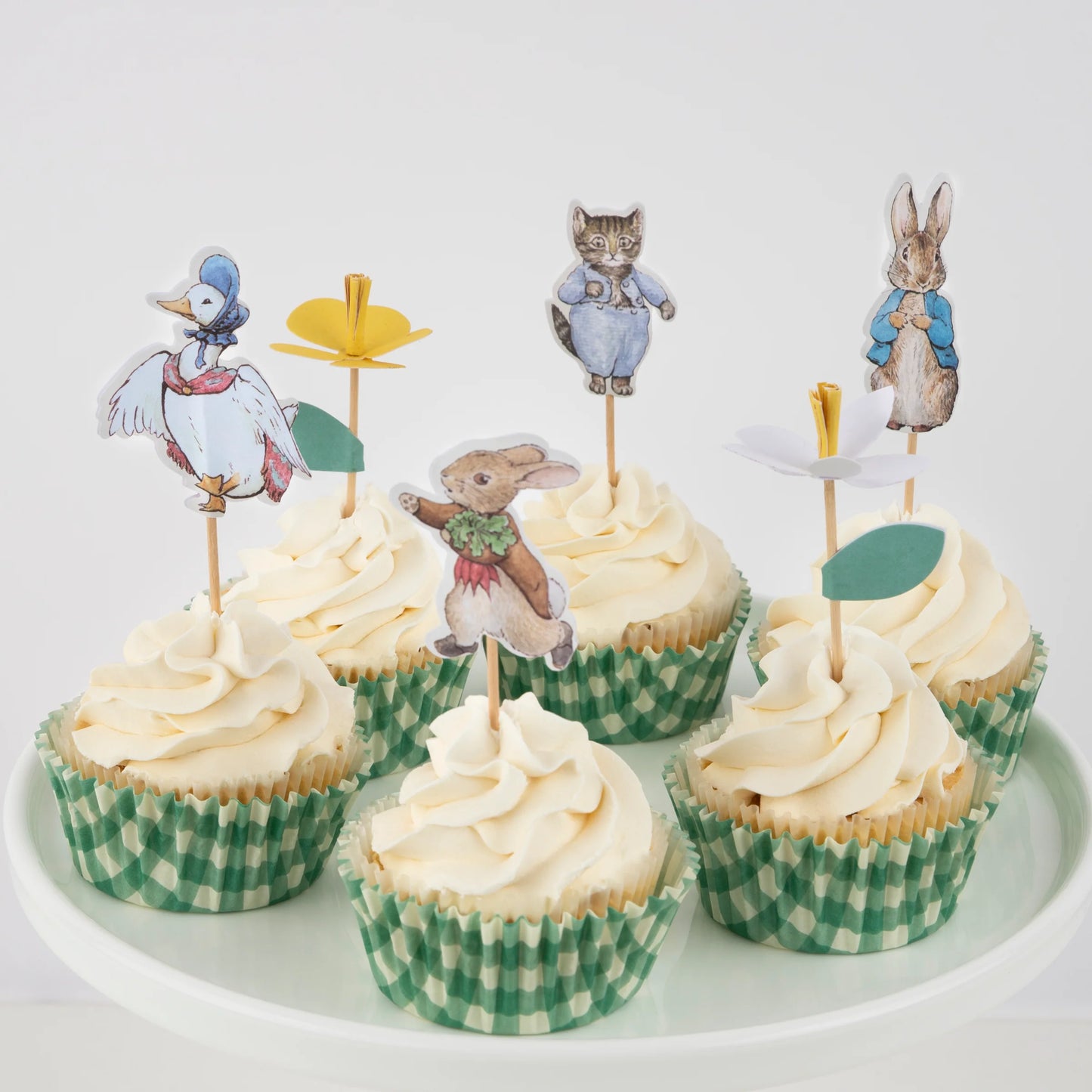 Meri Meri Peter Rabbit In The Garden Cupcake Kit (x 24 toppers)