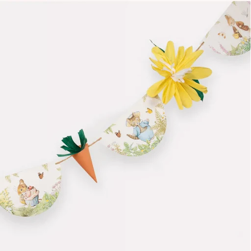 Meri Meri Peter Rabbit In The Garden Garland