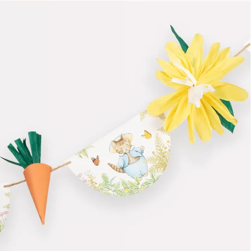 Meri Meri Peter Rabbit In The Garden Garland