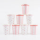 Meri Meri Vintage Rose Cups (x8)