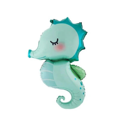 Foil  Blue Sea Horse