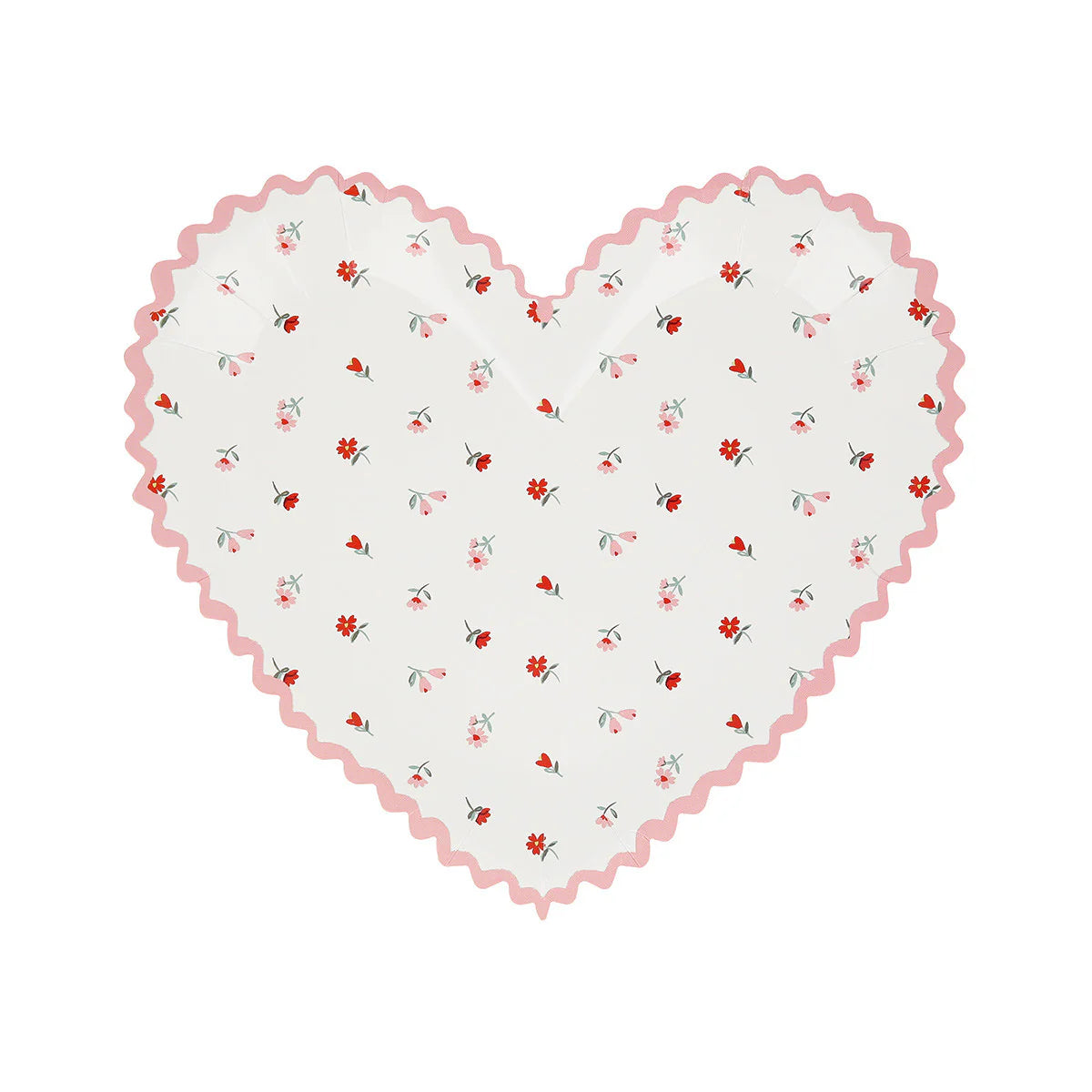 Meri Meri Vintage Heart Plates (x8)