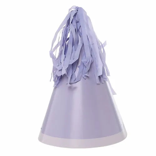 Party Hat with Tassel Topper Lilac x10