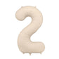Nude Foil Balloon - Number Two