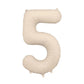 Nude Foil Balloon - Number Five