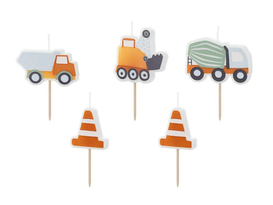 Construction Candle Set (5)