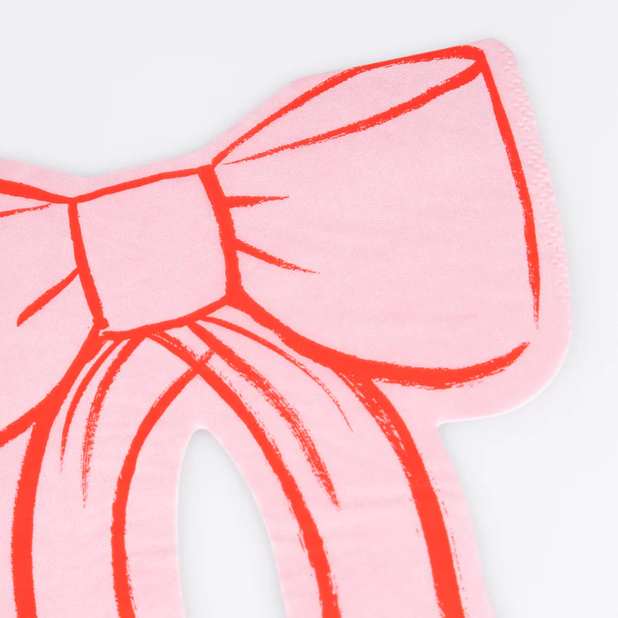 Meri Meri Pink Bow Napkins