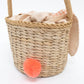 Meri Meri Bunny Woven Straw Basket