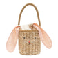 Meri Meri Bunny Woven Straw Basket