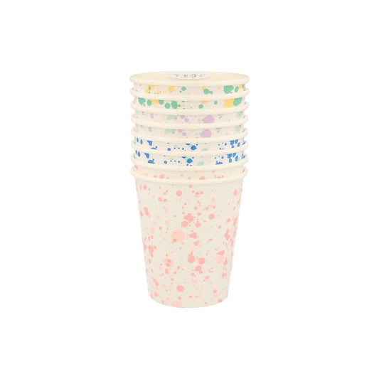 Meri Meri Speckled Cups (x 8)