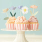 Meri Meri Flower Garden Cupcake Kit (x 12 toppers)